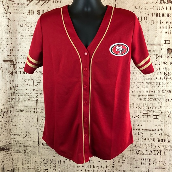 san francisco 49ers baseball jersey